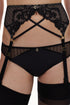 Chantelle Cabaret Sauvage Lace Garter Belt